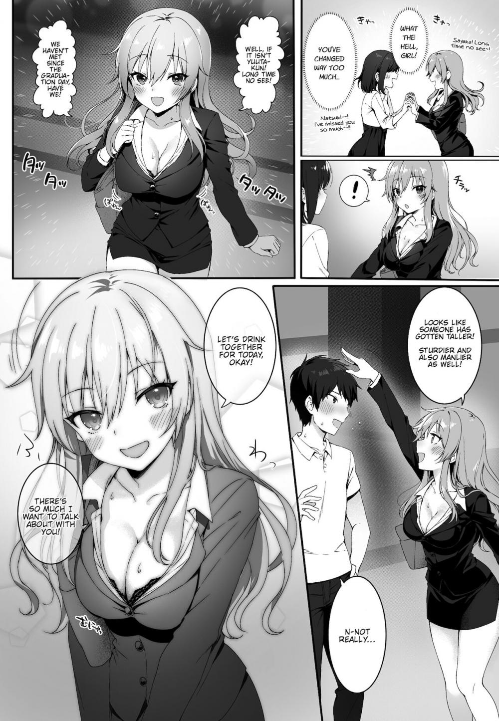 Hentai Manga Comic-My Childhood Friend is an Adult Woman-Read-3